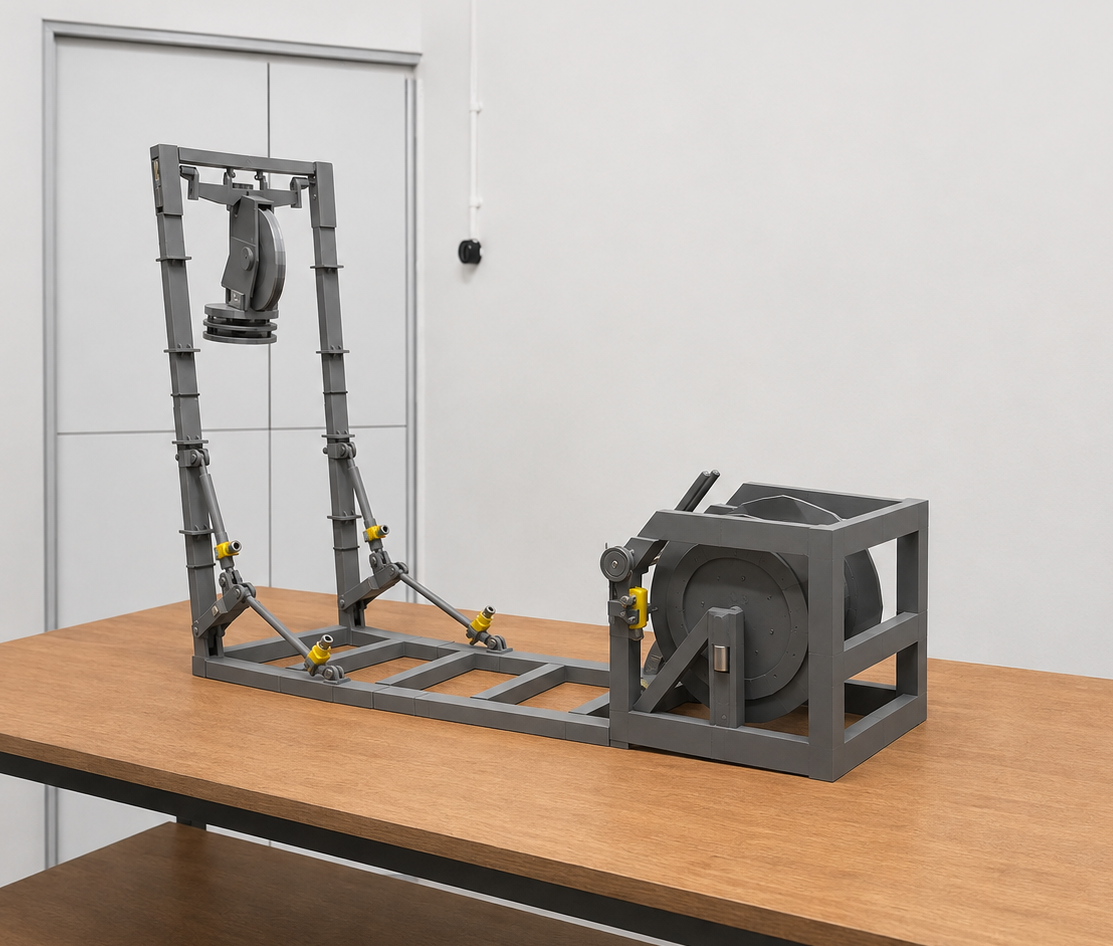 Illustration of the LARS Dummy 1:10 simulator